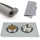 Slate Silicone Feeding Mat