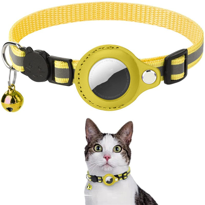 Chime Reflective AirTag Collar