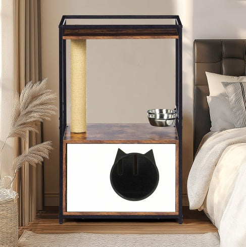 Hearth Cat Tree and Feeding Station, view 10