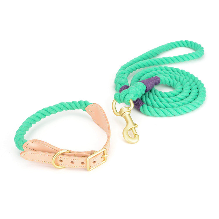 Plait Rope Leash Set