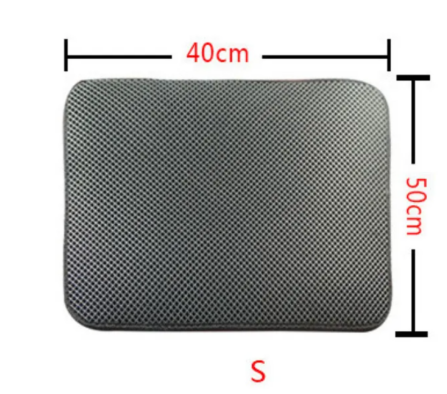 Terrace Double-Layer Litter Mat, view 4