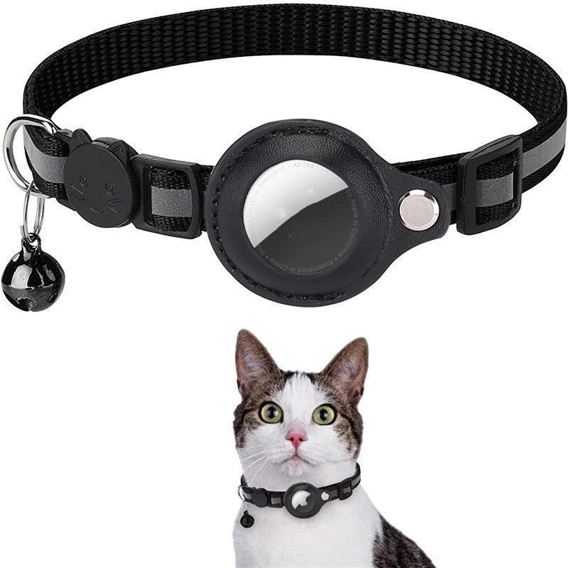 Chime Reflective AirTag Collar