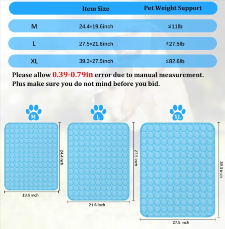 Shade Cooling Pet Mat