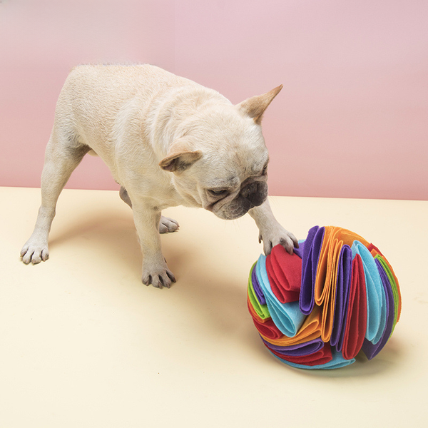 Bramble Felt Snuffle Ball