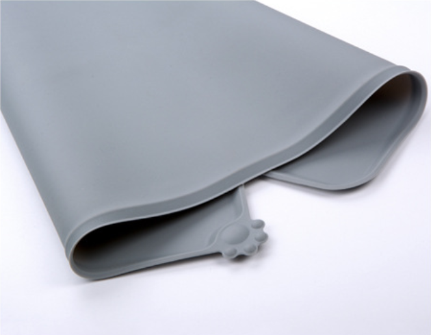 Slate Silicone Feeding Mat, view 12