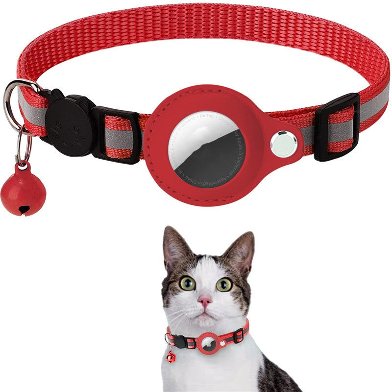 Chime Reflective AirTag Collar