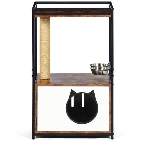 Hearth Cat Tree and Feeding Station, view 3