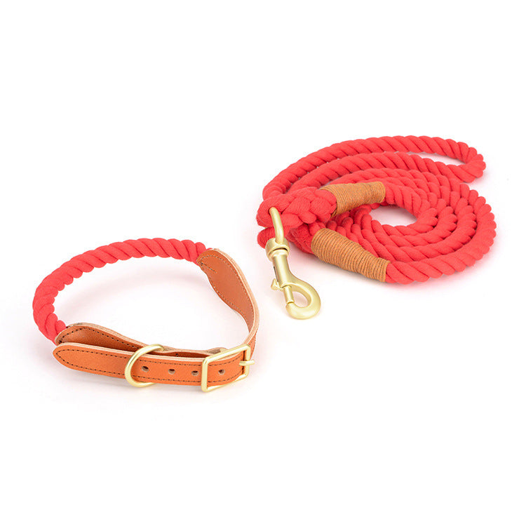 Plait Rope Leash Set