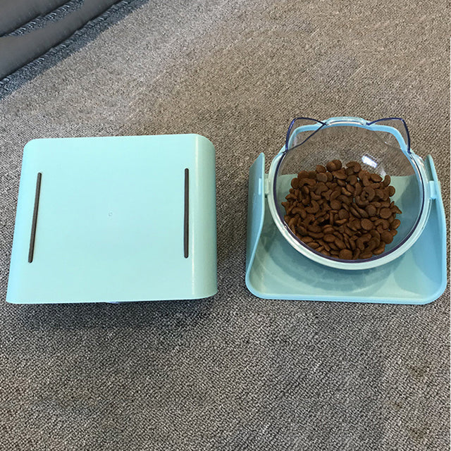 Prism Tilted Cat Bowl