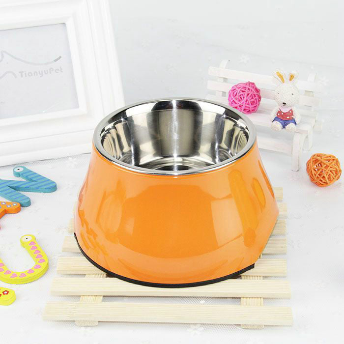 Poise Elevated Steel Bowl