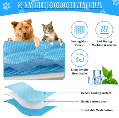 Shade Cooling Pet Mat