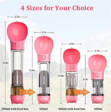 Brook 3-in-1 Dog Water Bottle