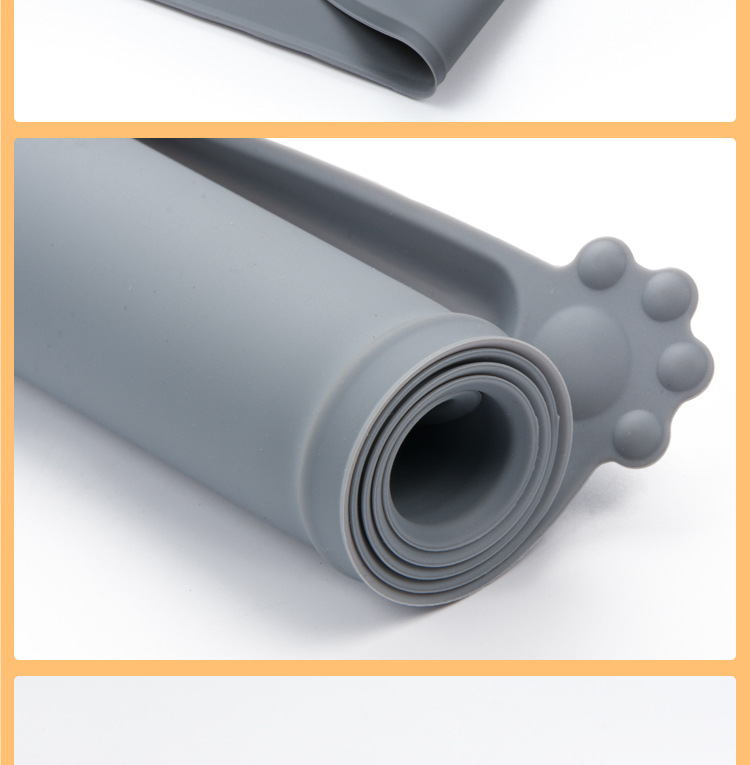 Slate Silicone Feeding Mat, view 15