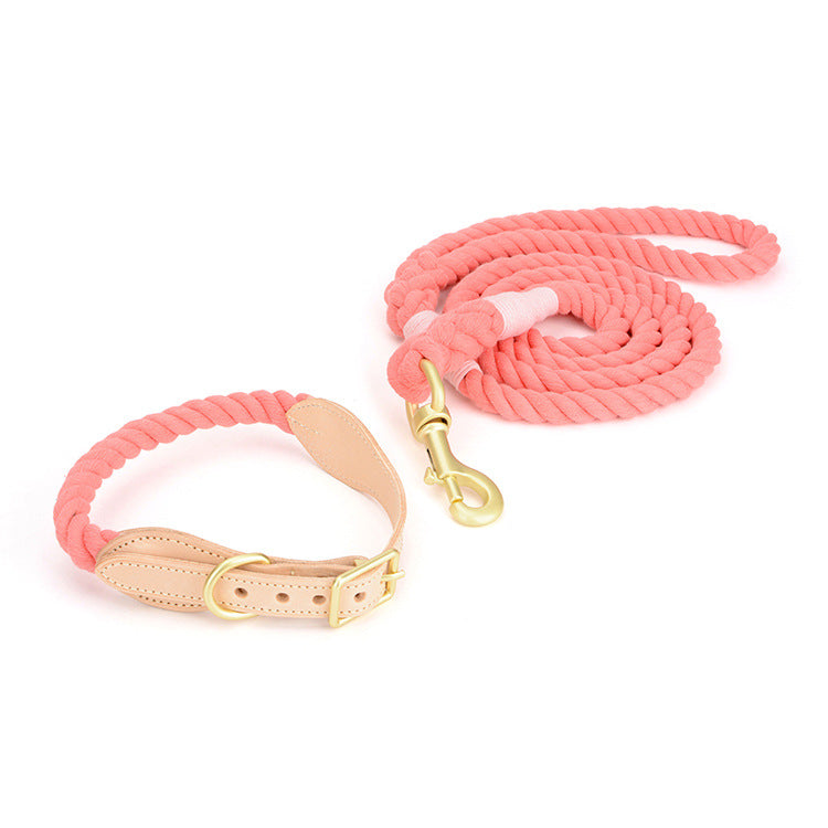 Plait Rope Leash Set