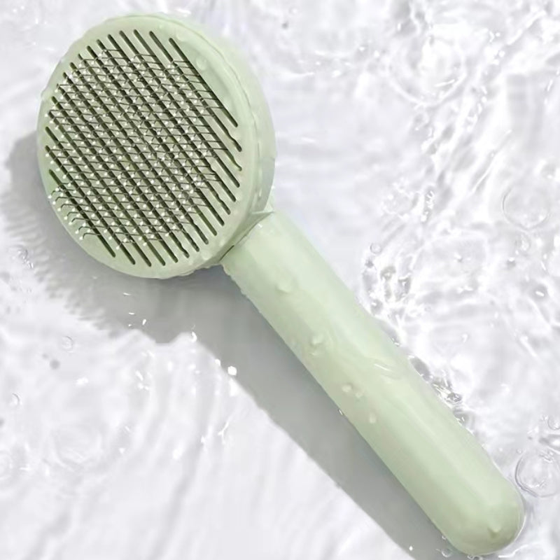 Thistle Self-Cleaning Slicker Brush, view 6