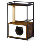 Hearth Cat Tree and Feeding Station, view 6