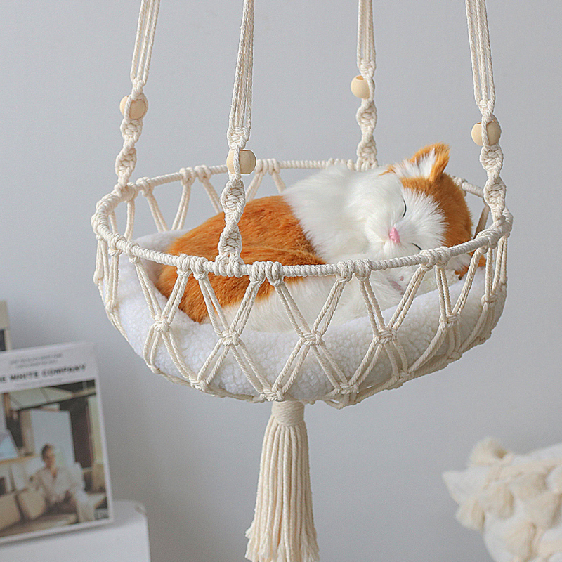 Drift Macrame Cat Hammock