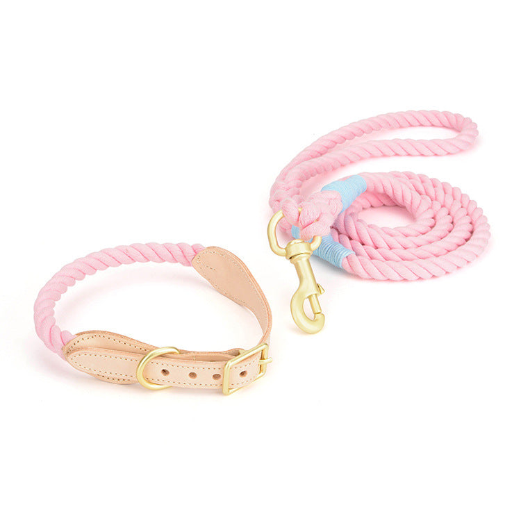 Plait Rope Leash Set