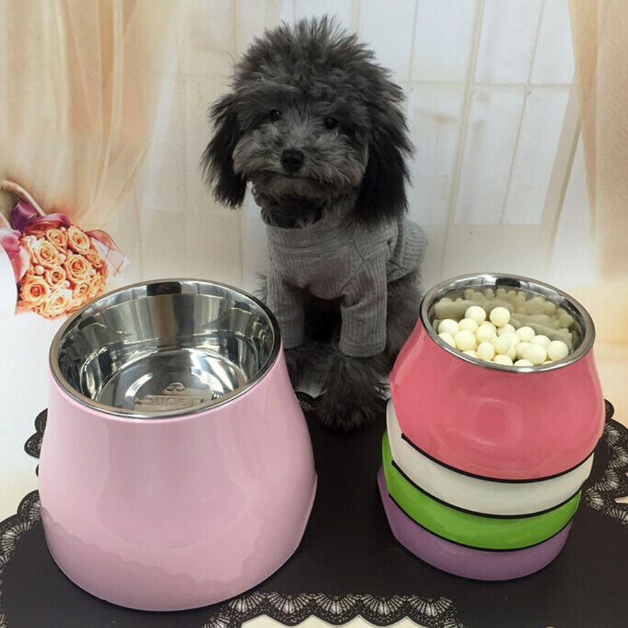 Poise Elevated Steel Bowl