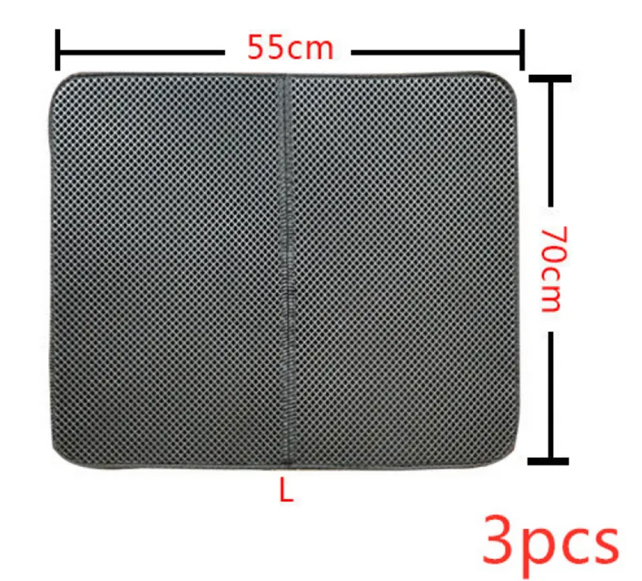 Terrace Double-Layer Litter Mat, view 16