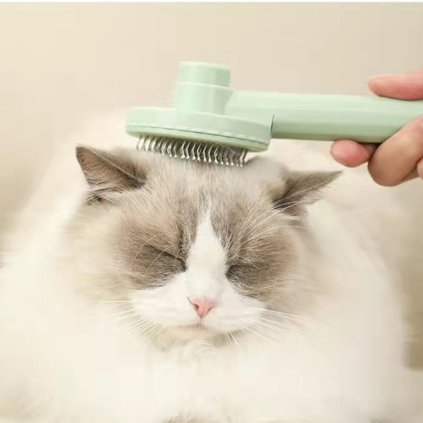 Thistle Self-Cleaning Slicker Brush