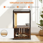 Hearth Cat Tree and Feeding Station, view 4