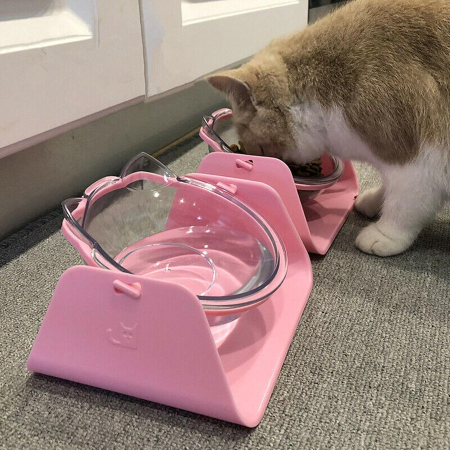Prism Tilted Cat Bowl