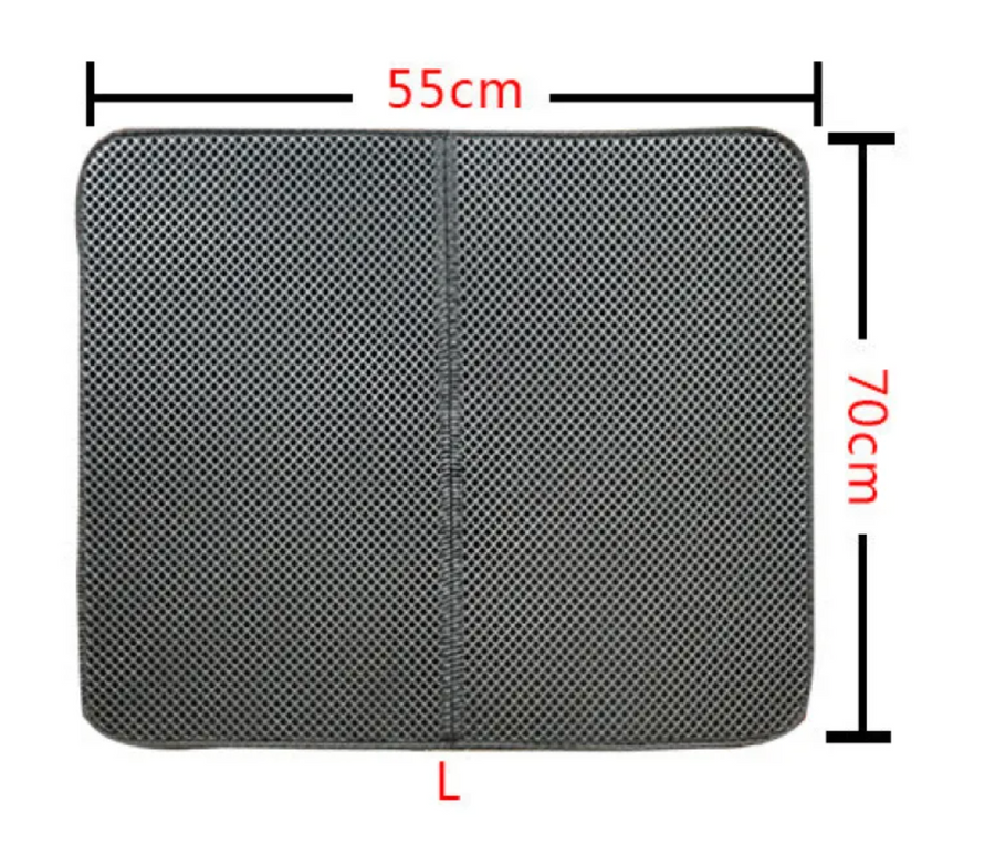 Terrace Double-Layer Litter Mat, view 38