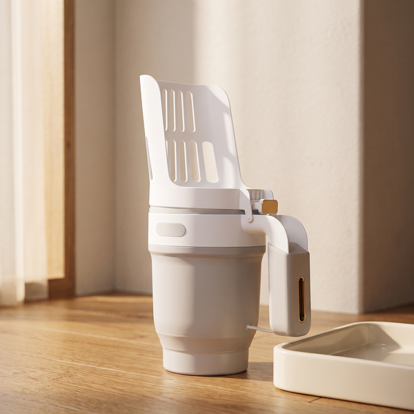 Pleat Folding Litter Scoop
